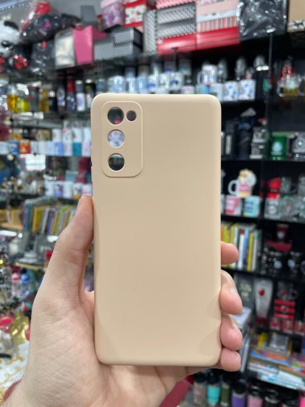 CAPINHA DE CELULAR S20 FE CASE BEGE
