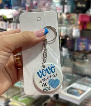 CHAVEIRO VOVÔ MORA NO MEU CORAÇÃO