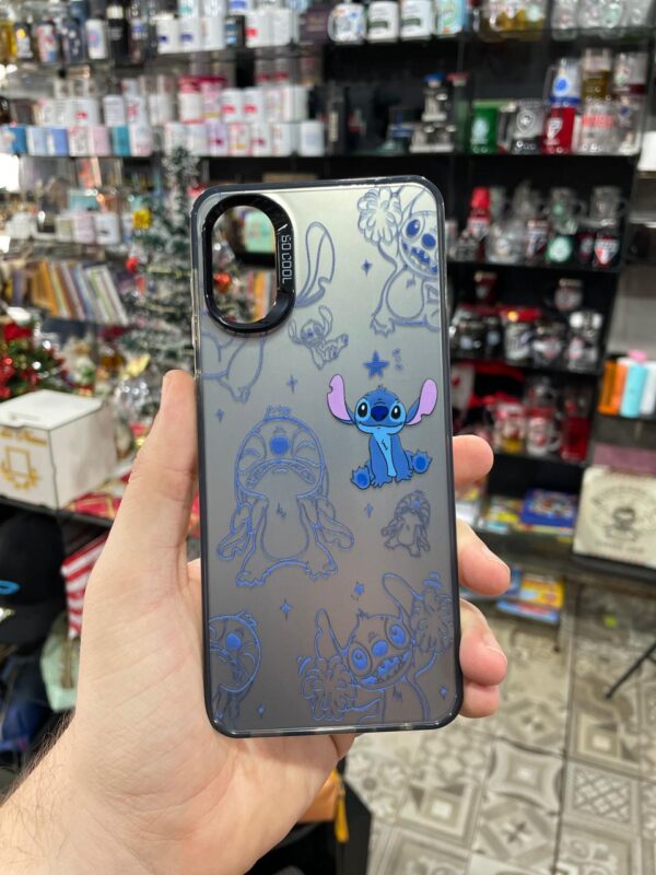 CAPINHA DE CELULAR A03 CORE CASE PRATA STITCH