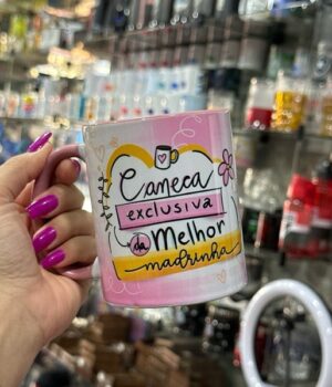 CANECA EXCLUSIVA DA MELHOR MADRINHA