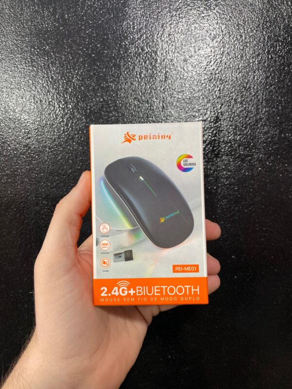 MOUSE SEM FIO PEINING PEI-ME01 USB 2.4G PRETO