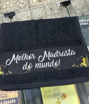 TOALHA PRETO | MELHOR MADRASTA DO MUNDO
