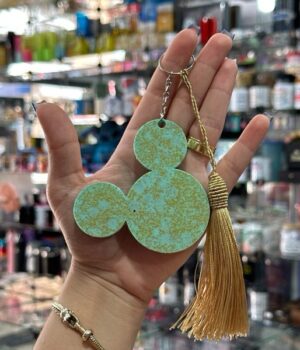 CHAVEIRO MICKEY VERDE ÁGUA