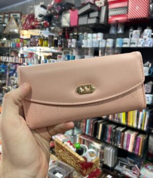 CARTEIRA FEMININA ROSA