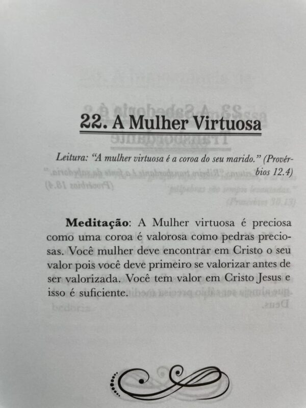 DEVOCIONAL 40 DIAS DE SABEDORIA EM PROVÉRBIOS - Imagem 2