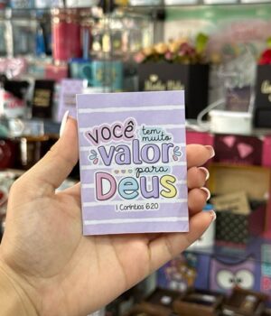 CARTÃO VOCÊ TEM MUITO VALOR PARA DEUS