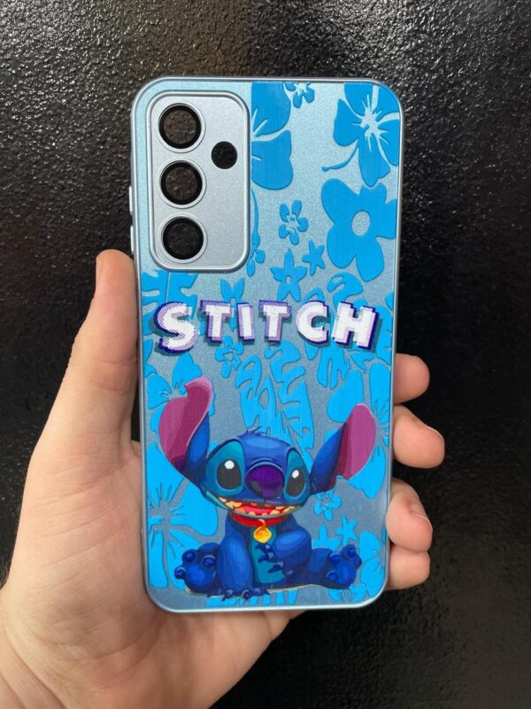CAPINHA DE CELULAR A25 CASE AZUL STITCH