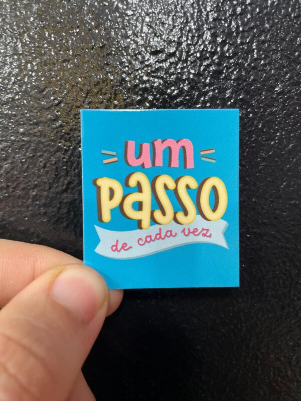 CARTÃO UM PASSO DE CADA VEZ