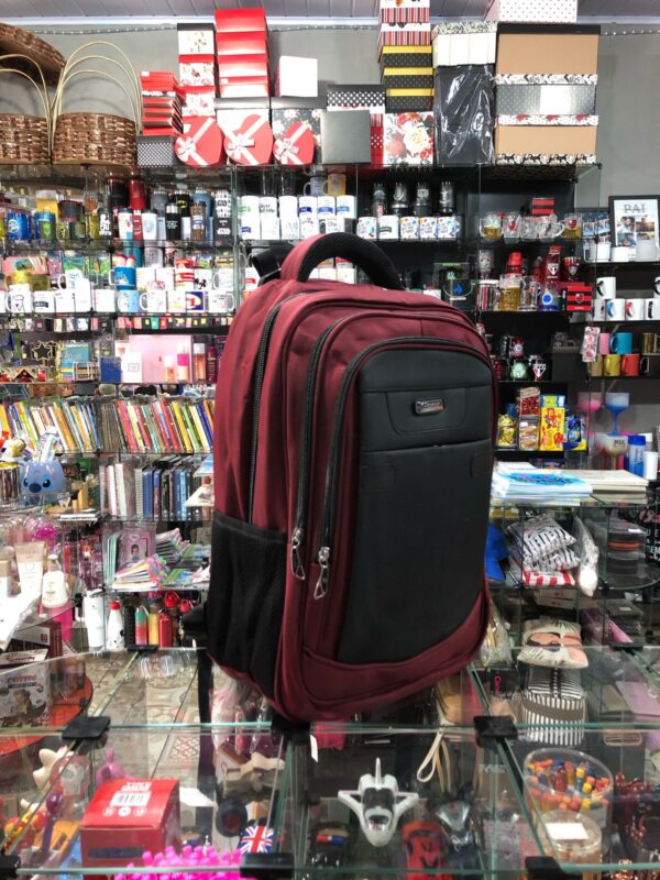 MOCHILA VERMELHO COM PRETO ONEX