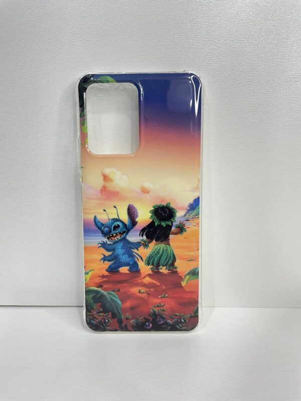 CAPINHA DE CELULAR NOTE 12 5G / POCO X5 CASE TRANSPARENTE LILO & STITCH