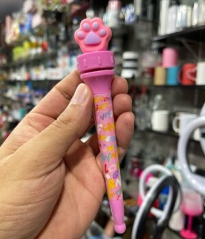 CANETA PATA GATINHO ROSA