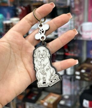 CHAVEIRO GOLDEN RETRIEVER