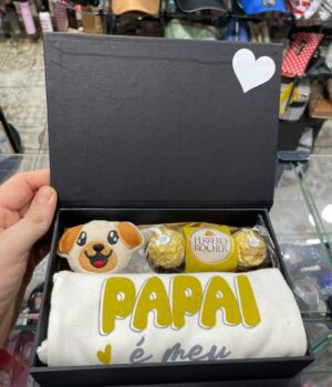 CAIXA MEU BEBÊ REVELAÇÃO DE GRAVIDEZ PARA O PAPAI