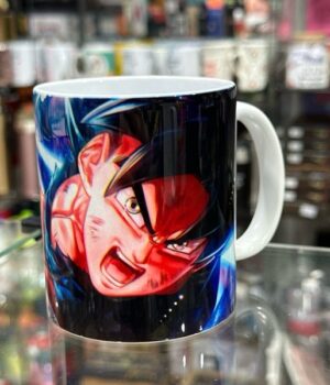 CANECA PORCELANA BRANCA DRAGON BALL