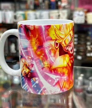 CANECA PORCELANA BRANCA NARUTO