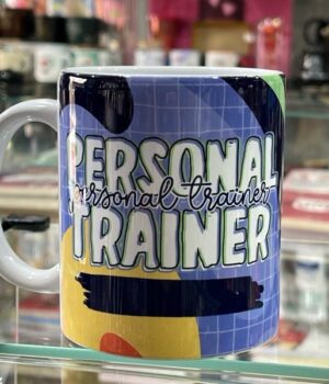 CANECA PORCELANA BRANCA PERSONAL TRAINER
