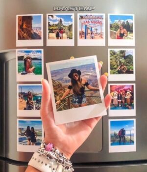 FOTO POLAROID COM ÍMÃ