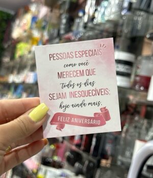 CARTÃO PESSOAS ESPECIAIS COMO VOCÊ MERECEM QUE TODOS OS DIAS SEJAM INCRÍVEIS
