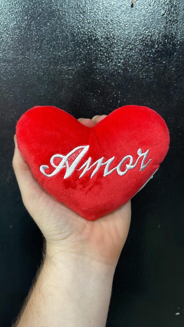 PELÚCIA CORAÇÃO AMOR 15CM