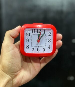 DESPERTADOR QUARTZ VERMELHO