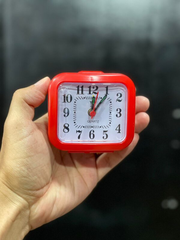 DESPERTADOR QUARTZ VERMELHO