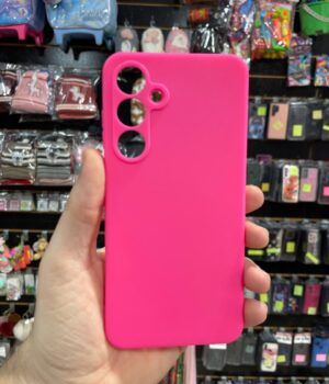 CAPINHA DE CELULAR S24 FE CASE ROSA