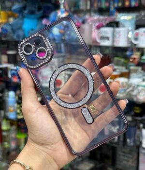 CAPINHA DE CELULAR IPHONE 15 PLUS GLITTER