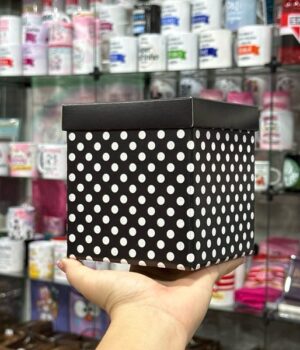 REF:21019 CAIXA ACOPLADA POÁ PRETA PP 11,5x11,5x12,5CM