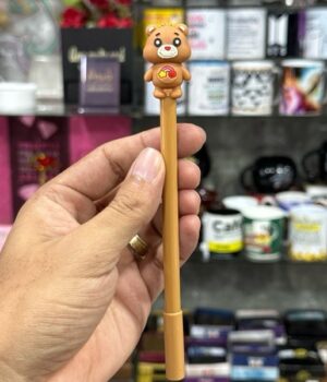 CANETA URSINHO MARROM CLARO