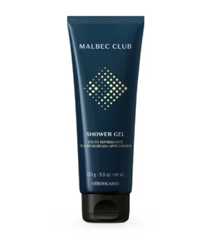 SHOWER GEL CABELO E CORPO MALBEC CLUB 250G