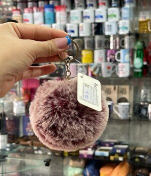 CHAVEIRO POMPOM VERMELHO