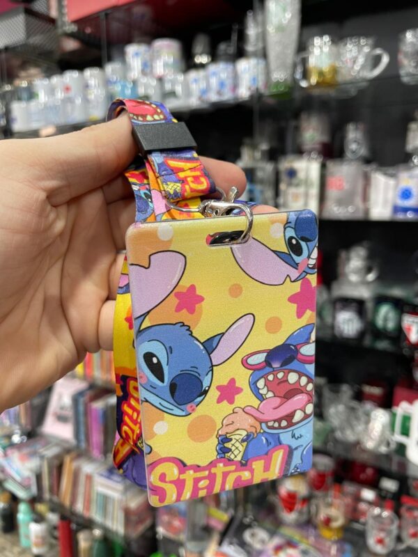 PORTA CRACHÁ COMPLETO STITCH
