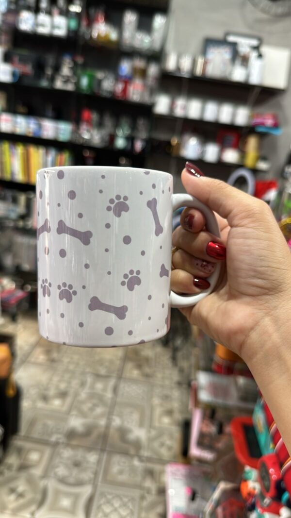 CANECA BRANCA PET COM NOME RAFAEL - Imagem 2