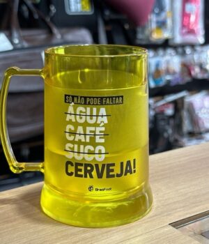 CANECA DE GEL CONGELÁVEL | SÓ NÃO PODE FALTAR CERVEJA