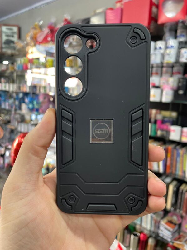 CAPINHA DE CELULAR S23 CASE REFORÇADO PRETO