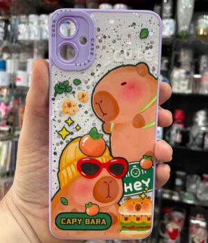 CAPINHA DE CELULAR A05 CASE LILÁS CAPIVARA