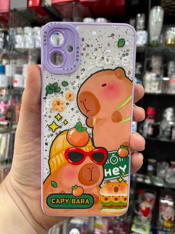CAPINHA DE CELULAR A05 CASE LILÁS CAPIVARA