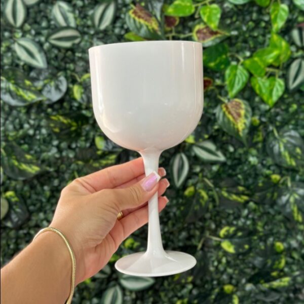 TAÇA DE GIN BRANCA