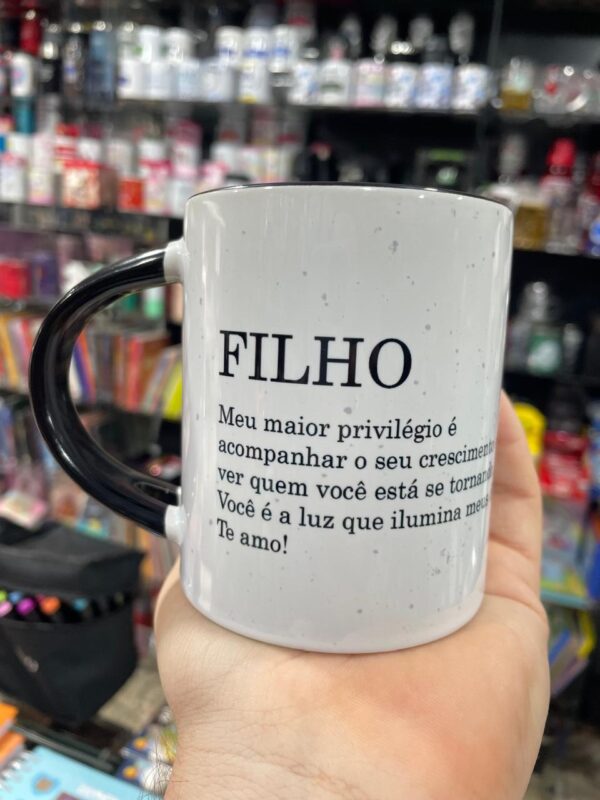 CANECA ALÇA E INTERIOR PRETO FILHO