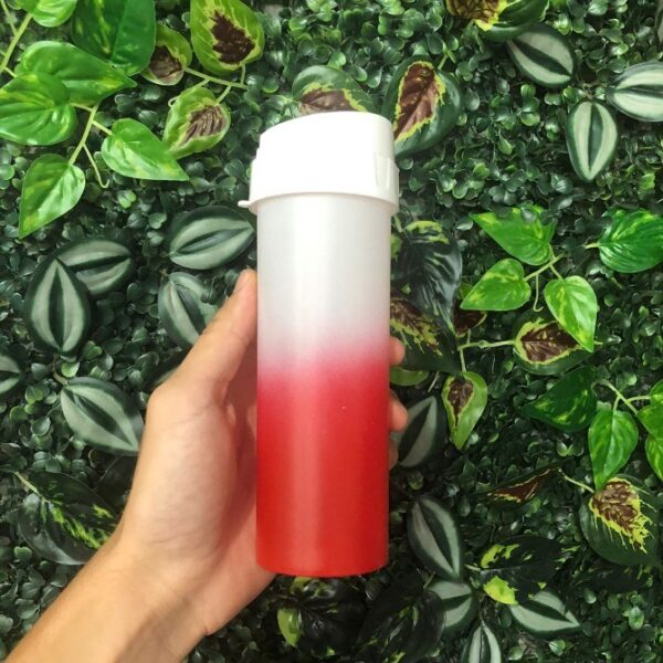 GARRAFA DE ACRÍLICO DEGRADÊ VERMELHO