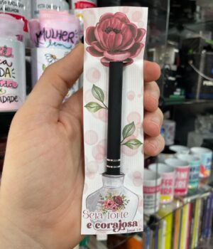 TAG ROSA ROXA E CANETA TOUCH PRETA 1295