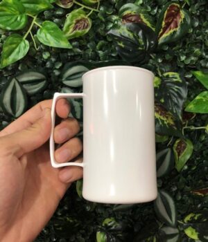 CANECA DE ACRÍLICO BRANCA