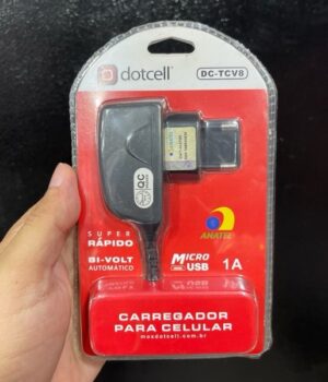 CARREGADOR V8 1A DOTCELL