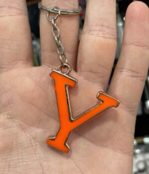 CHAVEIRO SIMPLES LETRA Y LARANJA