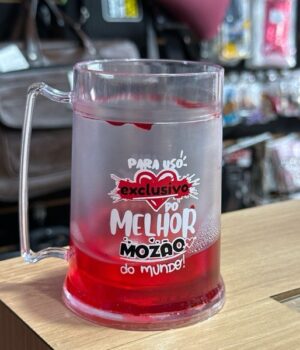 CANECA DE GEL CONGELÁVEL | PARA USO EXCLUSIVO DO MELHOR MOZÃO DO MUNDO