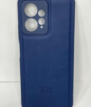CAPINHA DE CELULAR NOTE 12 4G CASE AZUL TIPO COURO