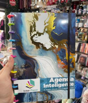 AGENDA INTELIGENTE GRANDE AZUL