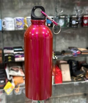 GARRAFA ALUMÍNIO ROSA