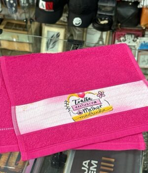 TOALHA DE ROSTO EXCLUSIVA DA MELHOR MADRINHA