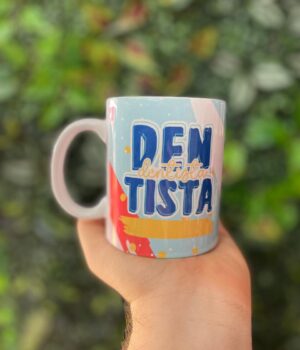 CANECA PORCELANA DENTISTA